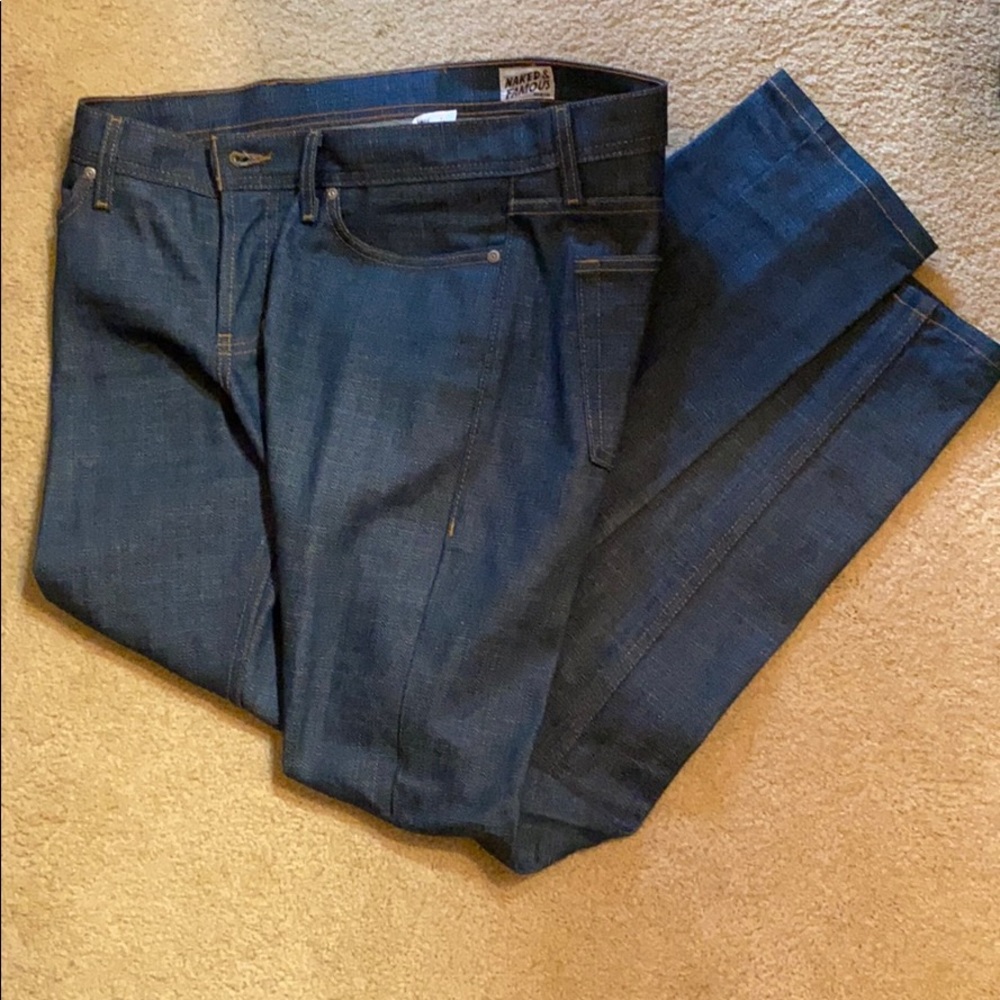 Naked & Famous selvedge denim jeans